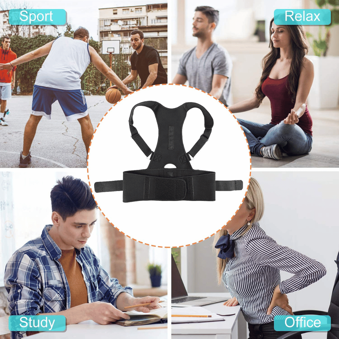 Magnetic Posture and Pain Relief Belt (+ Free Gift)