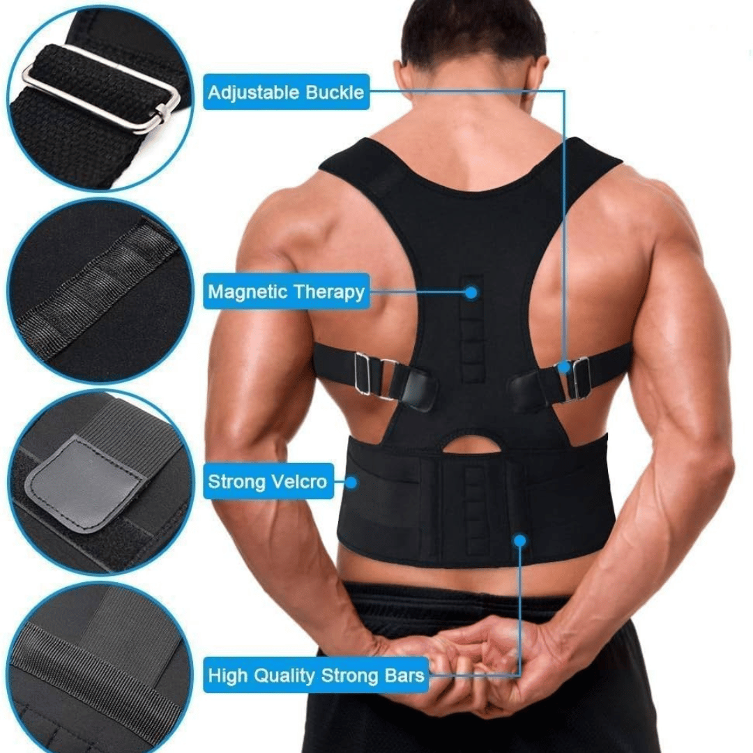 Magnetic Posture and Pain Relief Belt (+ Free Gift)