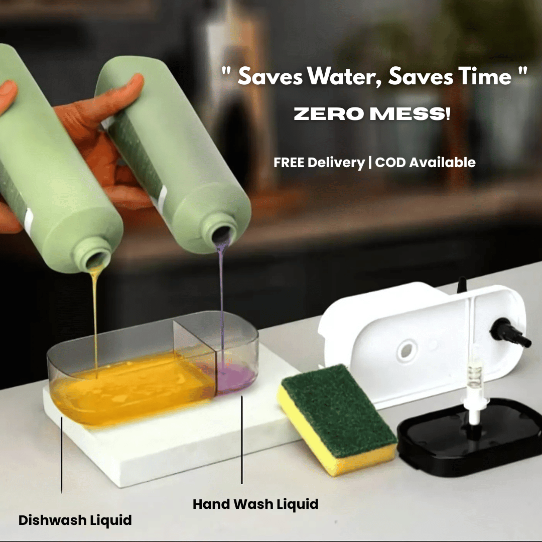 2 in 1 Magic Soap Dispenser