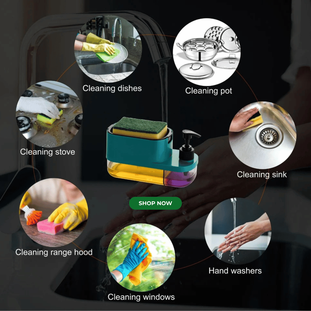 2 in 1 Magic Soap Dispenser