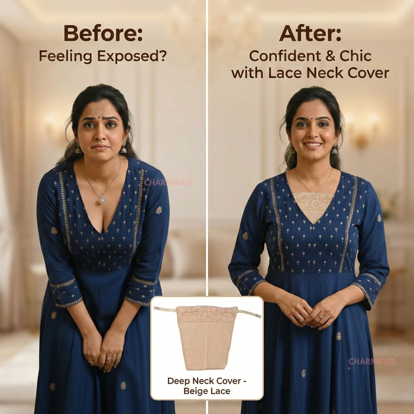 Deep Neck Cover – Available in 6 Colours