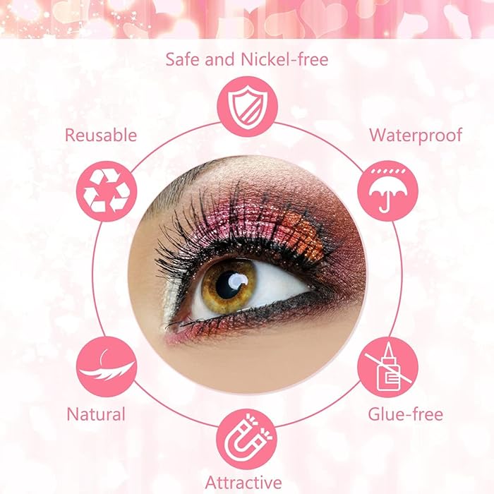 Magnetic Eyeliner and Eyelashes Suit (Buy 1 Get 1 FREE)