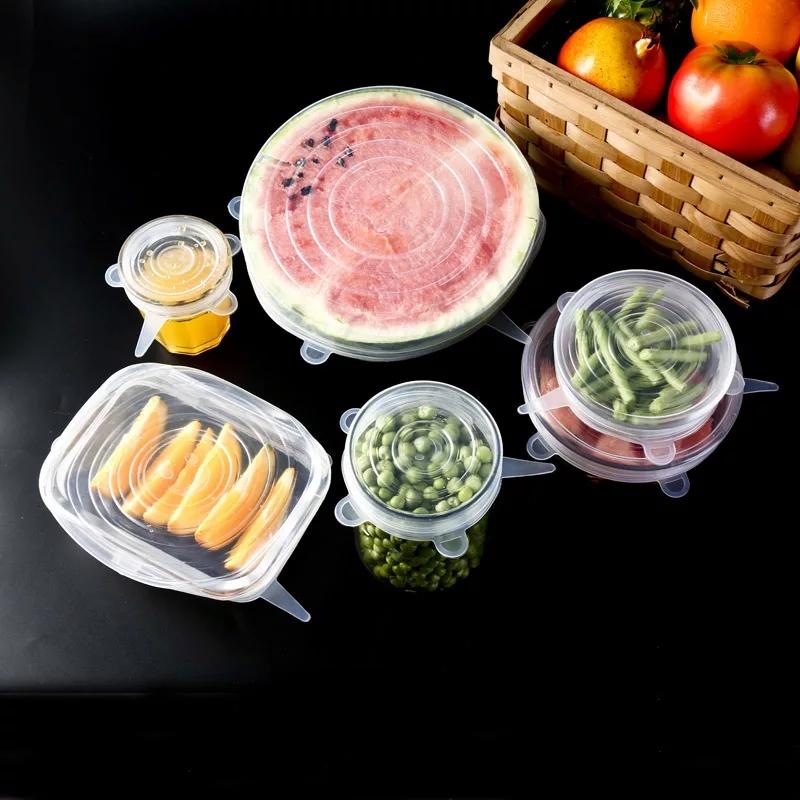 Multipurpose Silicone Lids - Reusable & Microwave Safe