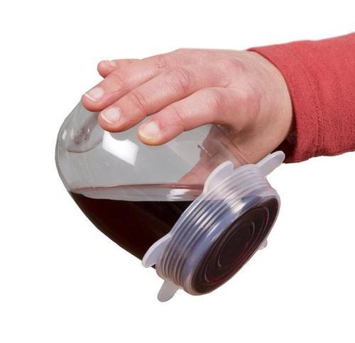 Multipurpose Silicone Lids - Reusable & Microwave Safe