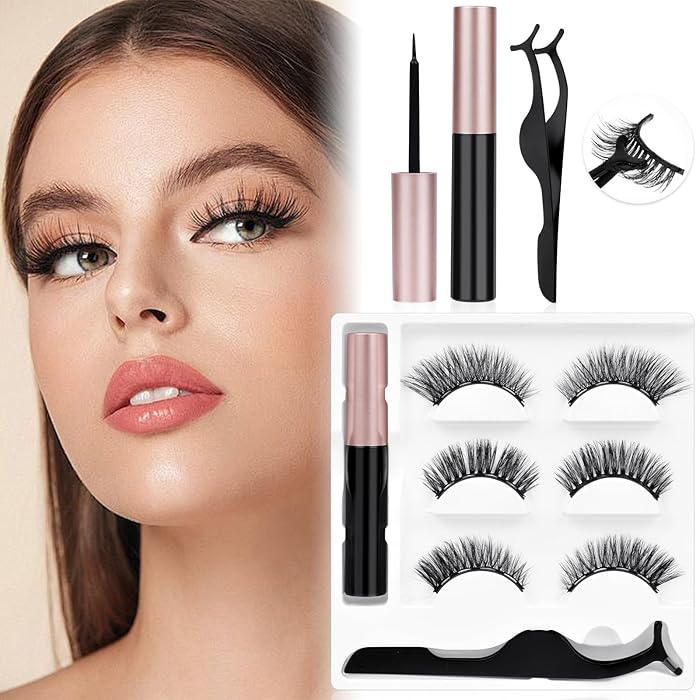 Magnetic Eyeliner and Eyelashes Suit (Buy 1 Get 1 FREE)