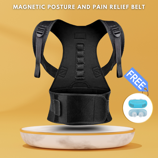 Magnetic Posture and Pain Relief Belt (+ Free Gift)